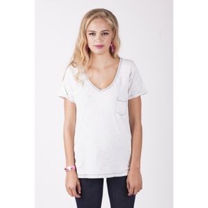 COPY - Light Blue Cotton V Neck